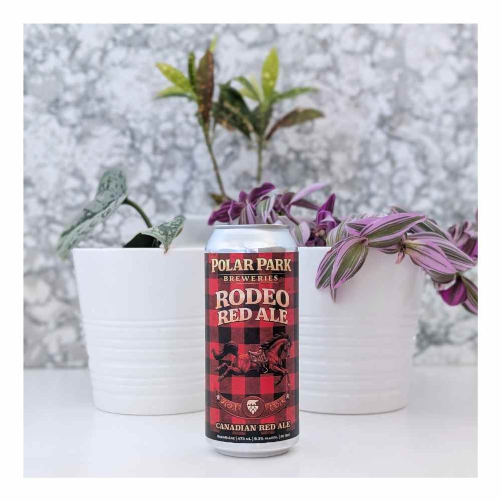 Rodeo Red Ale by Polar Park Breweries, beer label