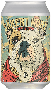 Säkert Kort by Bustad Brewing, beer label