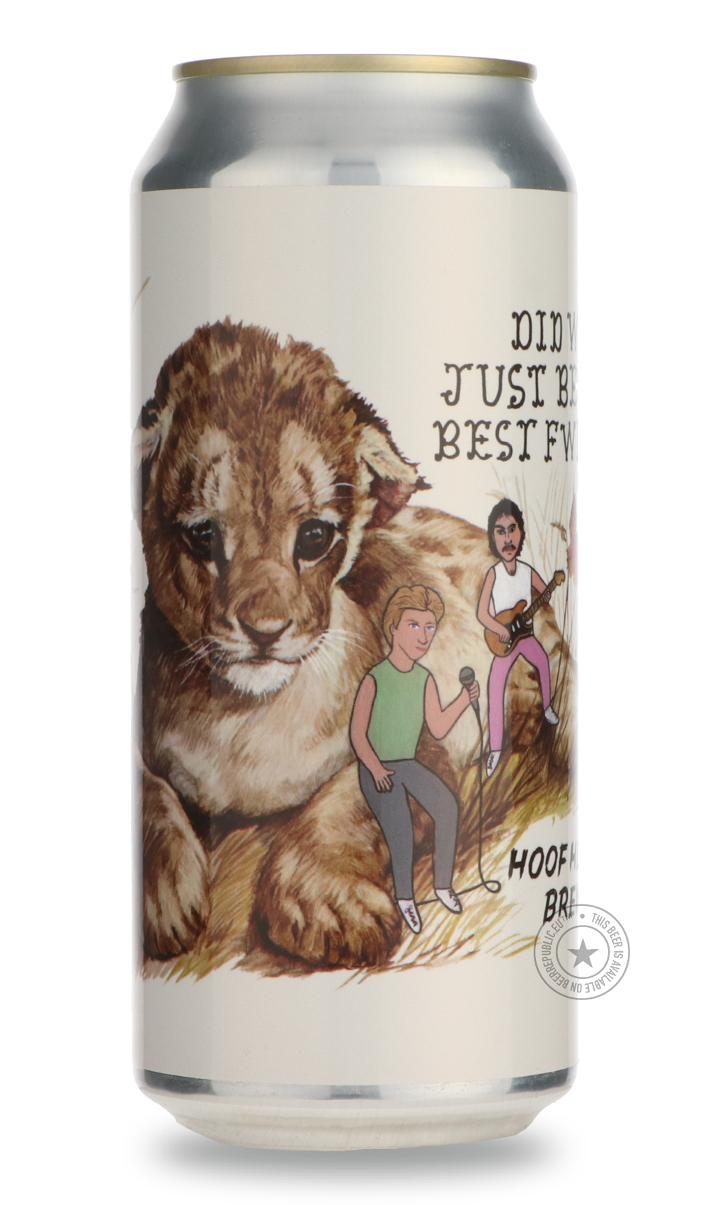Did We Just Become Best Fwendz? (Alora & Mosaic) by Hoof Hearted Brewing, beer label