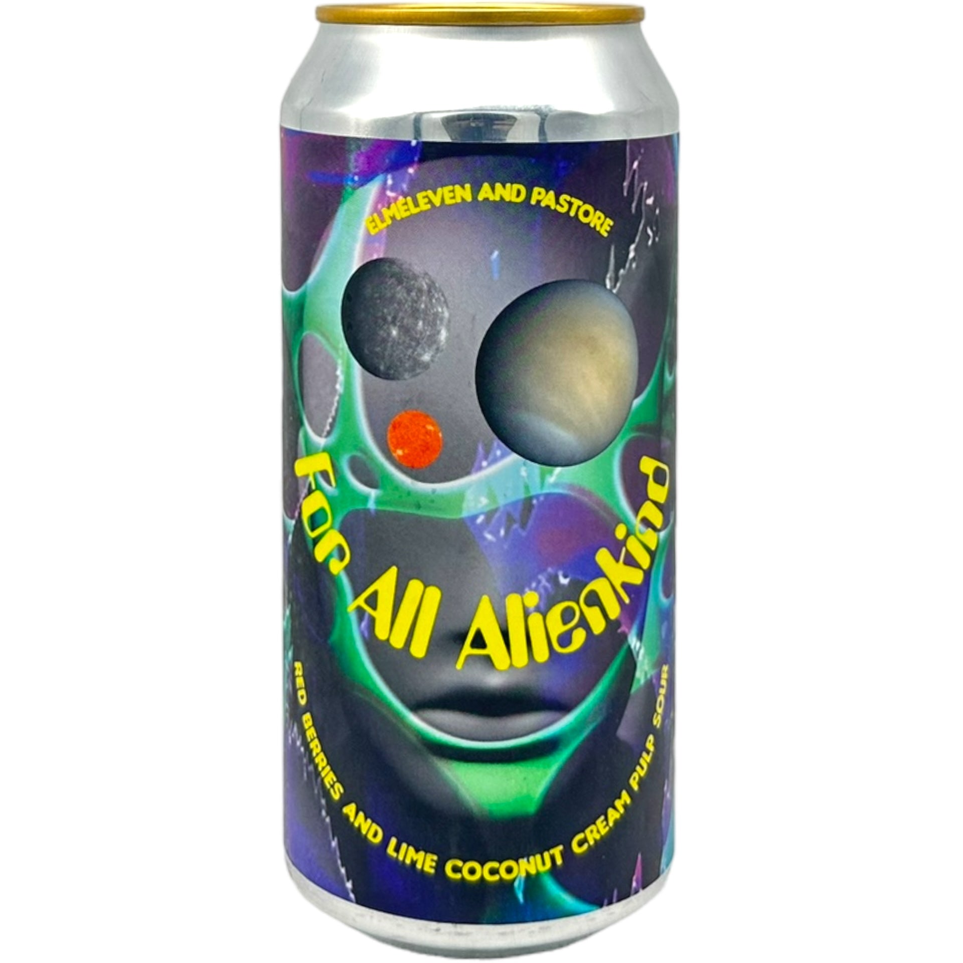 Elmeleven For All Alienkind (PULP) by Elmeleven, beer label