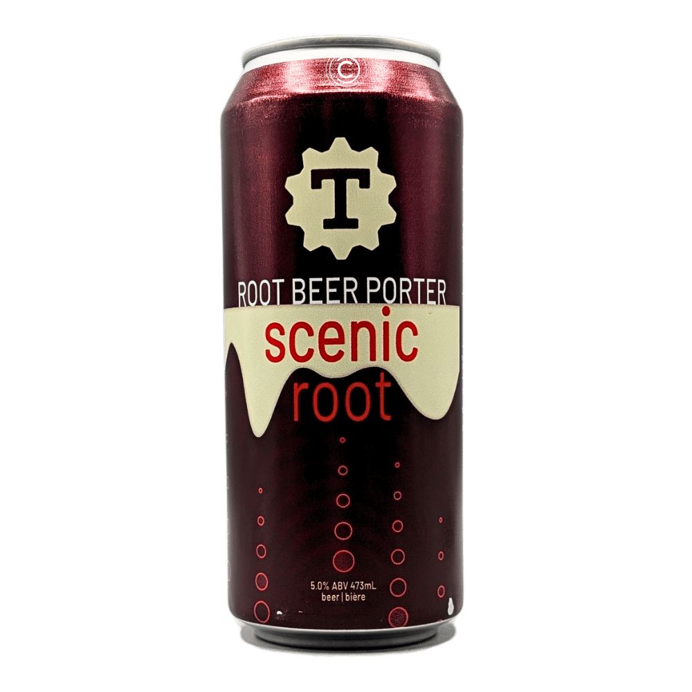 Scenic Root Root Beer Porter by Taylight Brewing Inc., beer label