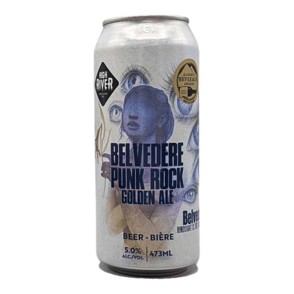 Co. Belvedere Golden Ale by High River Brewing Company, beer label