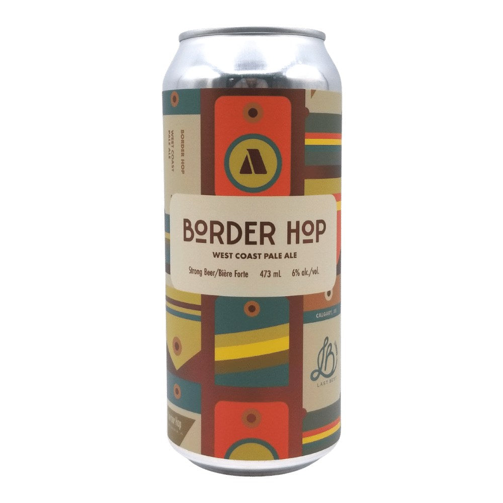 Border Hop Pale Ale by Cabin Brewing Company, beer label