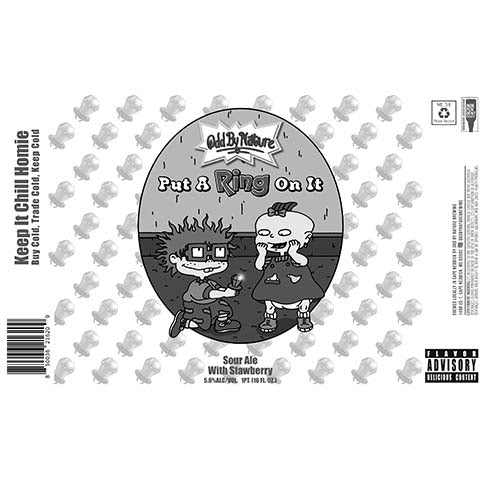Odd By Nature Put A Ring On It Sour Ale by Odd By Nature Brewing, beer label