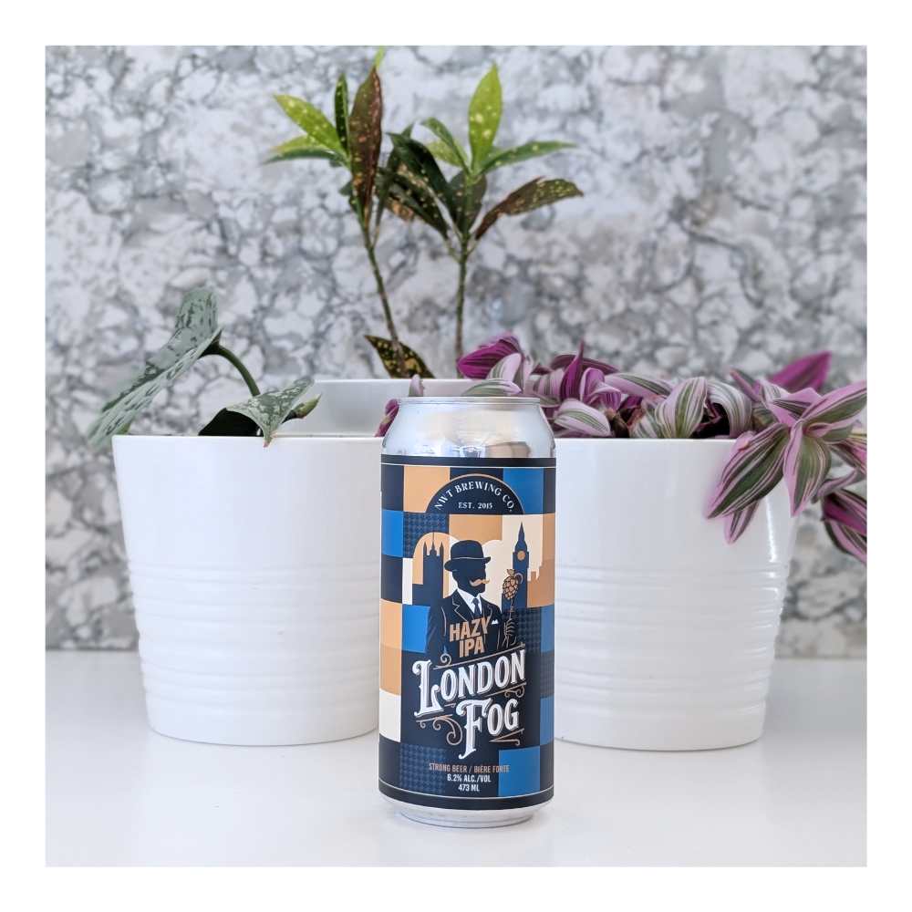 London Fog Hazy Pale Ale by NWT Brewing Company, beer label