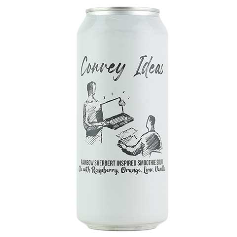 Company Values Convey Ideas Sour by Company Values, beer label