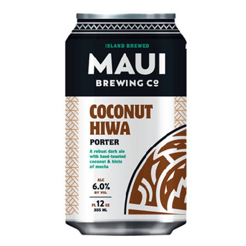 Maui 'Coconut Hiwa' Porter by Maui Brewing Company, beer label