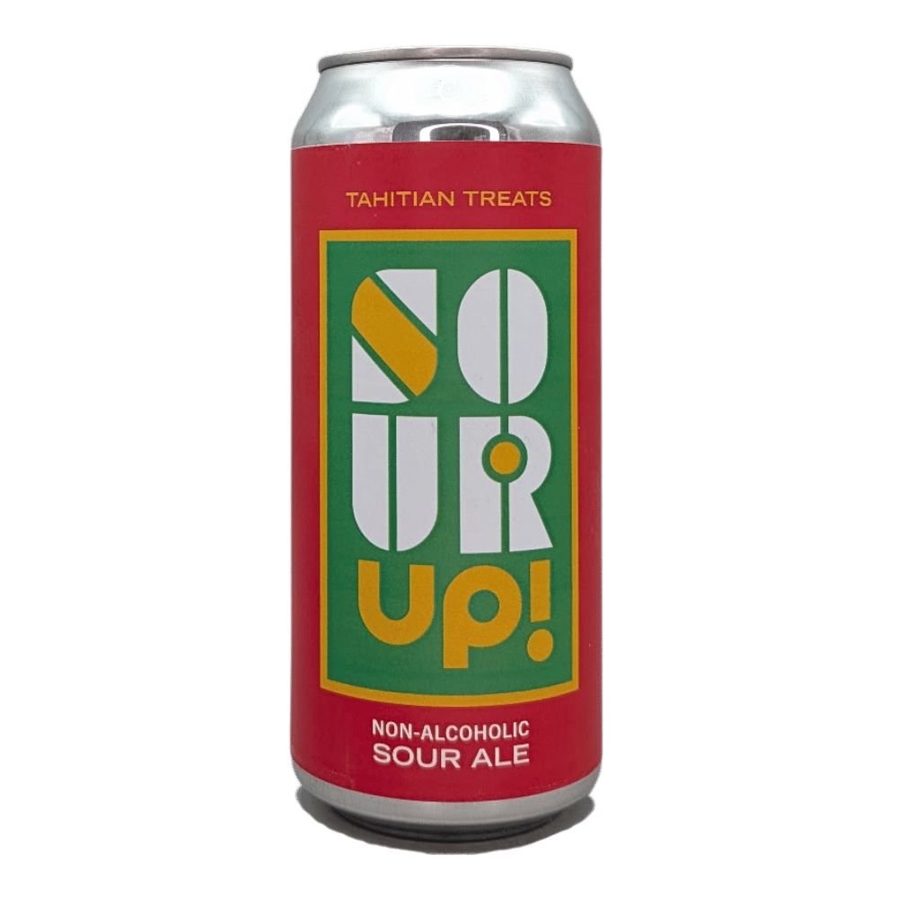 Sour Up - Tahitian Treats Non-Alcoholic Sour by Blood Brothers Brewing, beer label