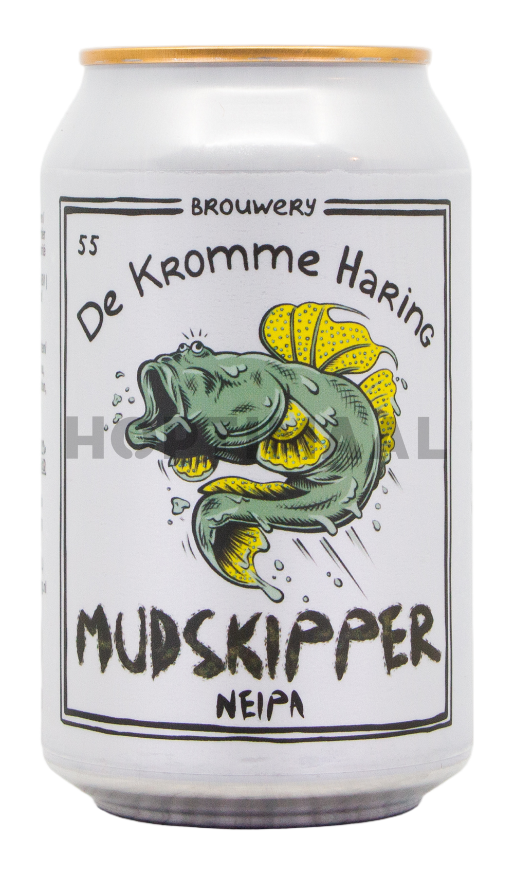 De Kromme Haring Mudskipper Nelson Sauvin - El Dorado by De Kromme Haring, beer label