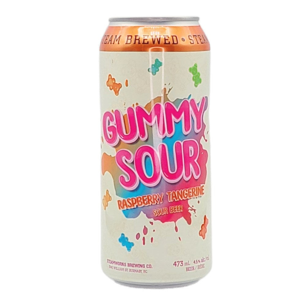 Brewing Gummy Sour by Steamworks Brewery - Brewpub, beer label