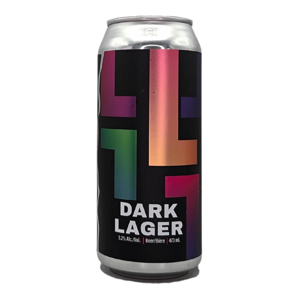 Brewing Dark Lager by Blindman Brewery, beer label