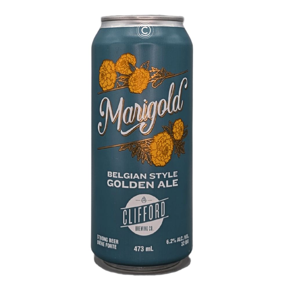 Marigold Belgian Style Golden Ale by Clifford Brewing Co., beer label