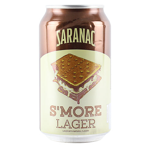 Saranac S'More Lager by The F.X. Matt Brewing Company, beer label