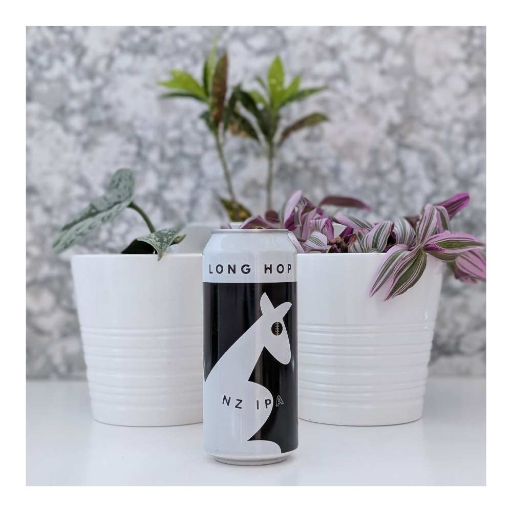 NZ Hazy IPA by Long Hop Brewing, beer label
