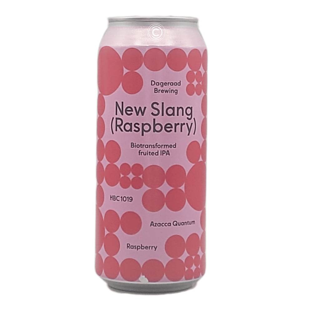 New Slang (Raspberry) Raspberry IPA by Dageraad Brewing, beer label