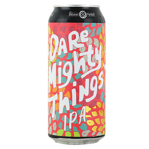 The Brewing Projekt Dare Mighty Things IPA by The Brewing Projekt, beer label
