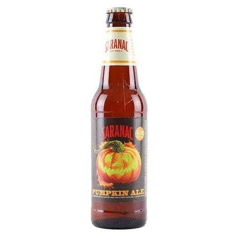 Saranac Pumpkin Ale by The F.X. Matt Brewing Company, beer label