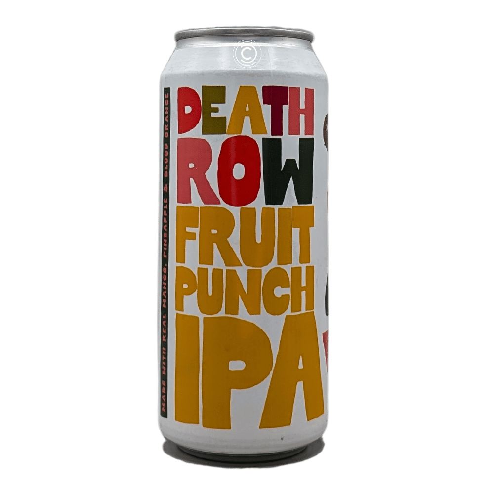 Death Row Fruited Hazy IPA by Refined Fool Brewing Company, beer label