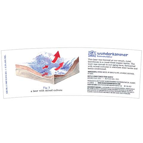 Wunderkammer Biermanufaktur Fig. 3 by Wunderkammer Biermanufaktur, beer label