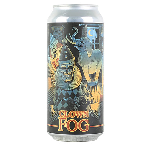Abomination/Heavy Reel Clown Fog DIPA by Abomination Brewing Company, beer label