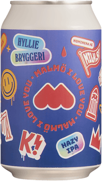 Hyllie x Bökebergs Malmö I Love You 2026 by Hyllie Bryggeri, beer label