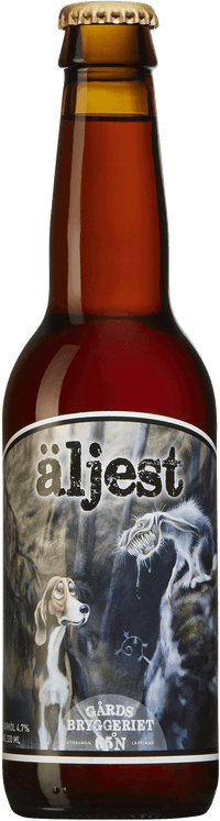 Äljest by Gårdsbryggeriet 65°N, beer label