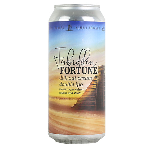 Humble Forager Forbidden Fortune DIPA by Humble Forager Brewery, beer label
