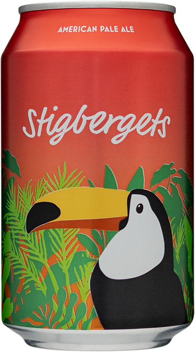 American Pale Ale by Stigbergets Bryggeri, beer label