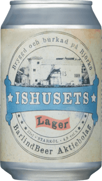 Ishusets lager by BarlindBeer, beer label