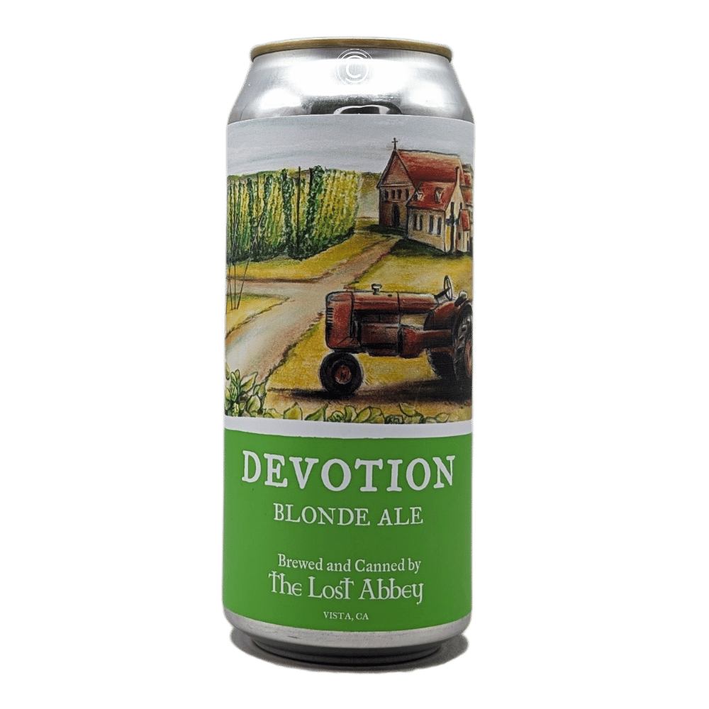 Devotion Blonde Ale by The Lost Abbey, beer label
