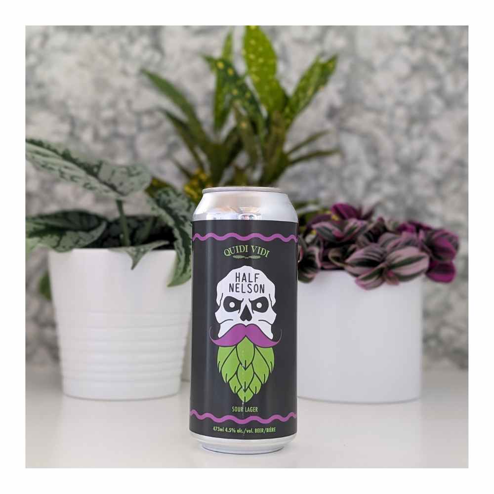 Half Nelson Hopped Sour Lager by Quidi Vidi Brewing Company, beer label