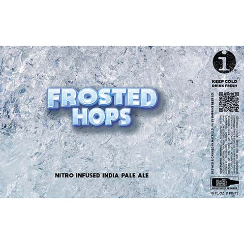 Imprint Beer Frosted Hops Nitro Infused IPA by Imprint Beer Company, beer label