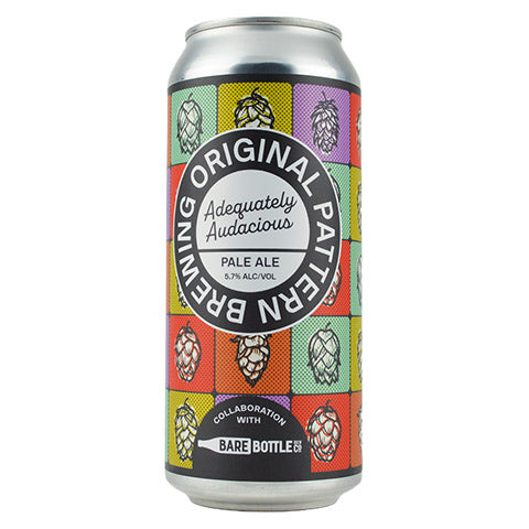 Original Pattern Adequately Audacious Pale Ale by Original Pattern Brewing Company, beer label