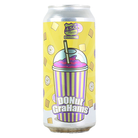 450 North Donut Grahams Slushy XL Sour Ale by 450 North Brewing Company, beer label