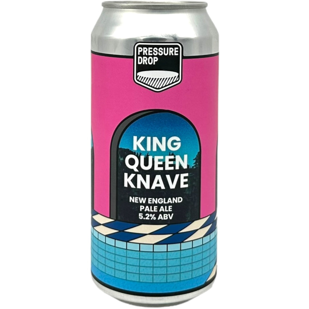 Pressure Drop King Queen Knave by Pressure Drop Brewing, beer label