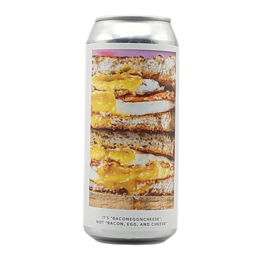 It's Baconeggncheese... Double IPA by Evil Twin Brewing, beer label