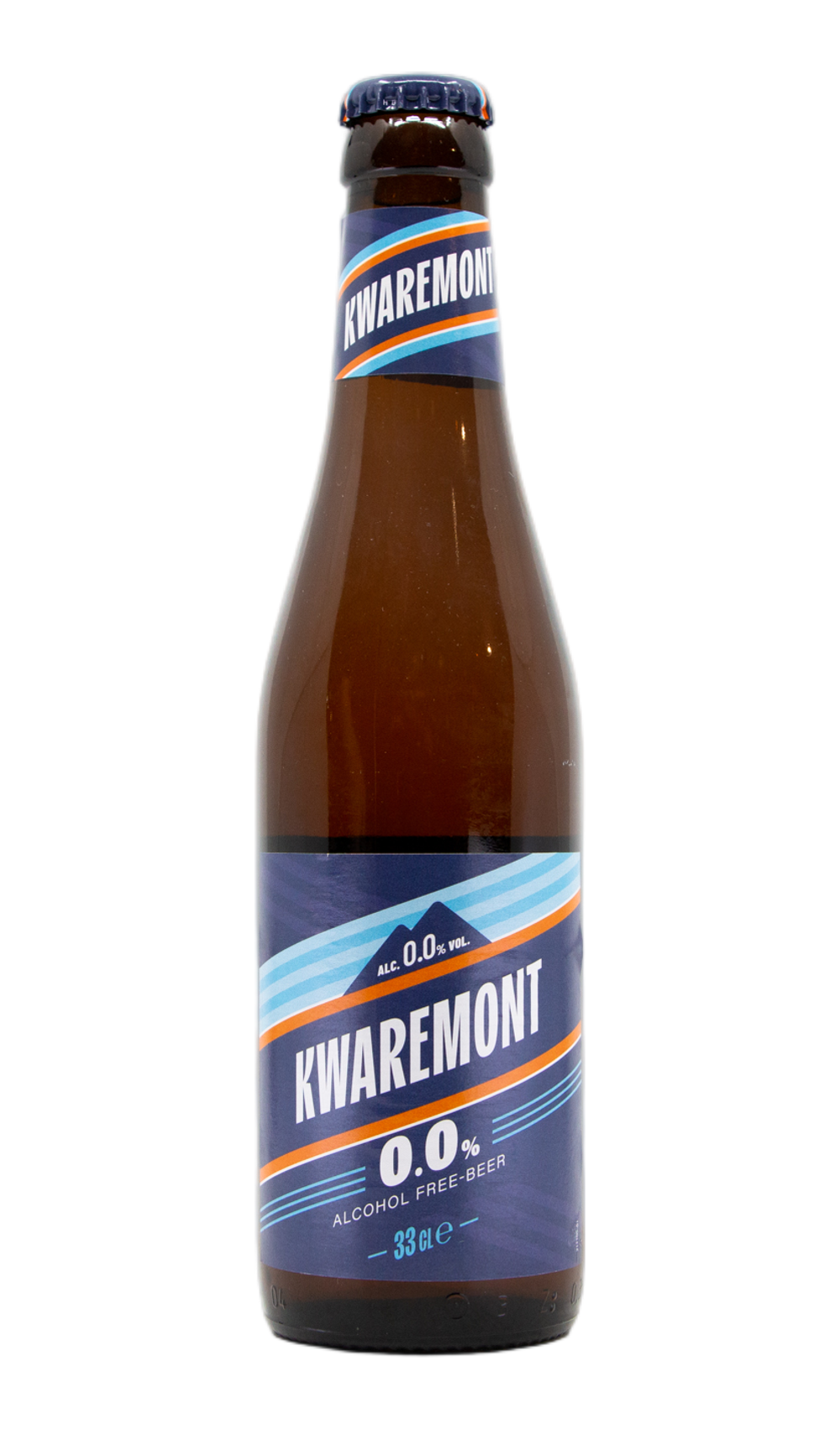 Kwaremont 0.0 | Fles by Brouwerij De Brabandere, beer label