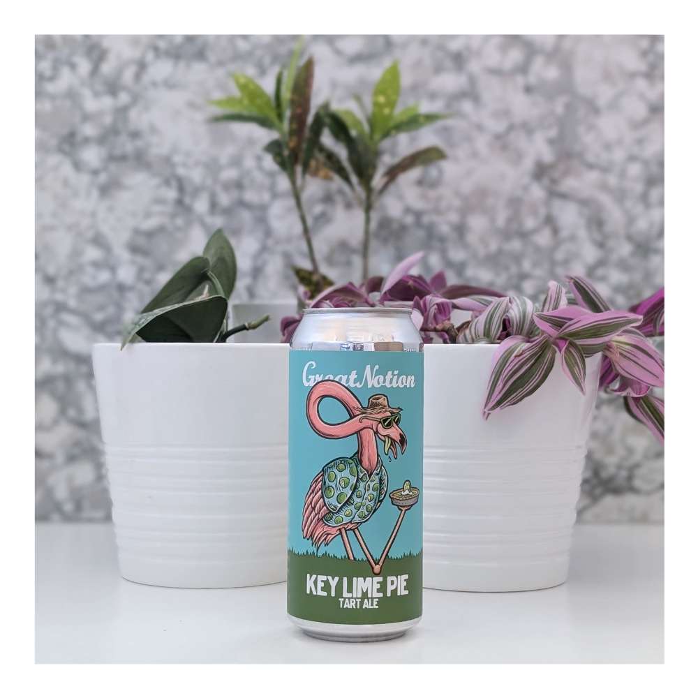 Brewing Key Lime Pie Fruited Gose by Great Notion Brewing, beer label