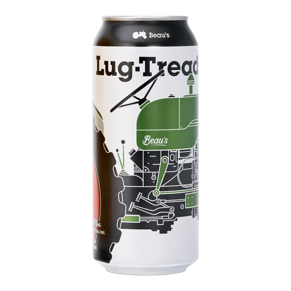 Lug Tread Kolsch by Beau's, beer label