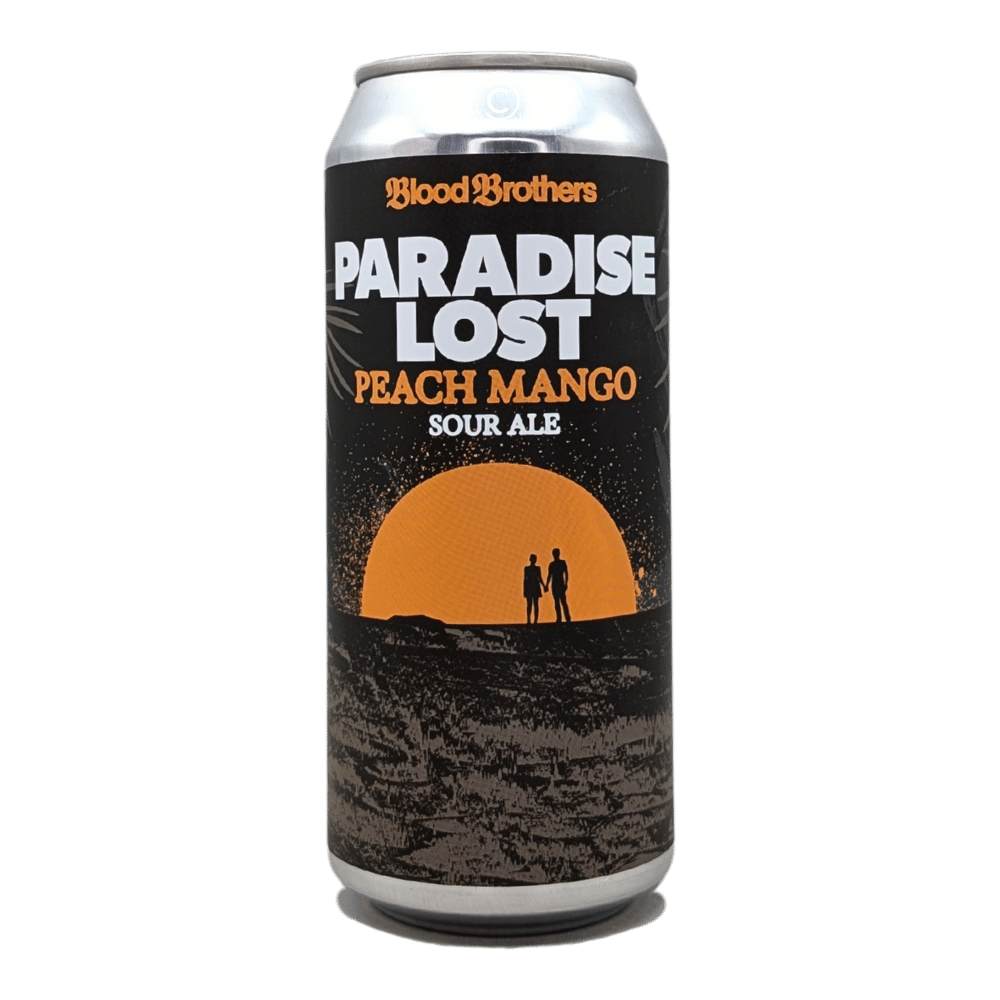 Paradise Lost - Peach Mango Sour by Blood Brothers Brewing, beer label