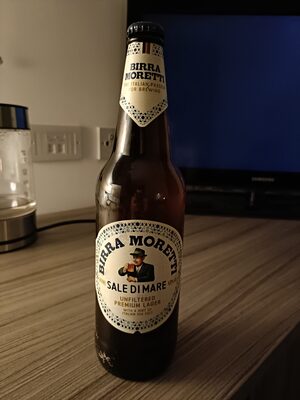 Birra Moretti Sale Di Mare by Birra Moretti, beer label
