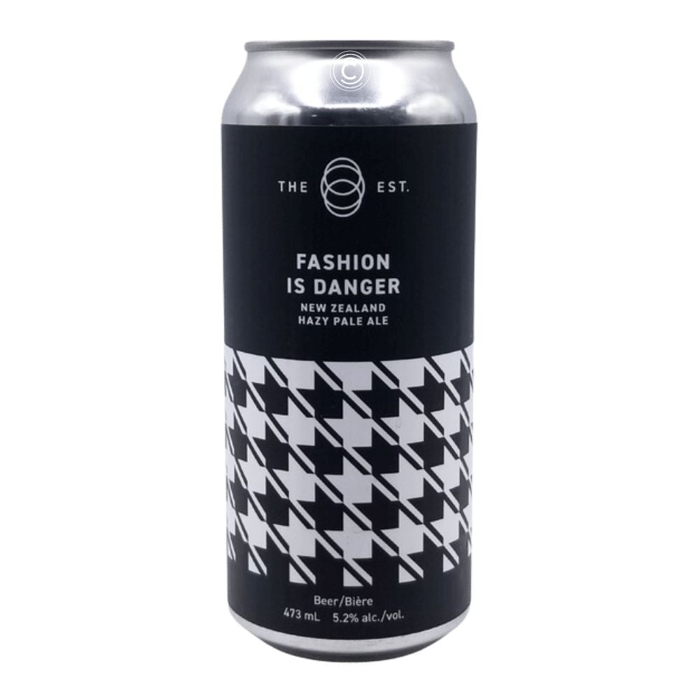 Fashion is Danger Hazy Pale Ale by The Establishment Brewing Company, beer label
