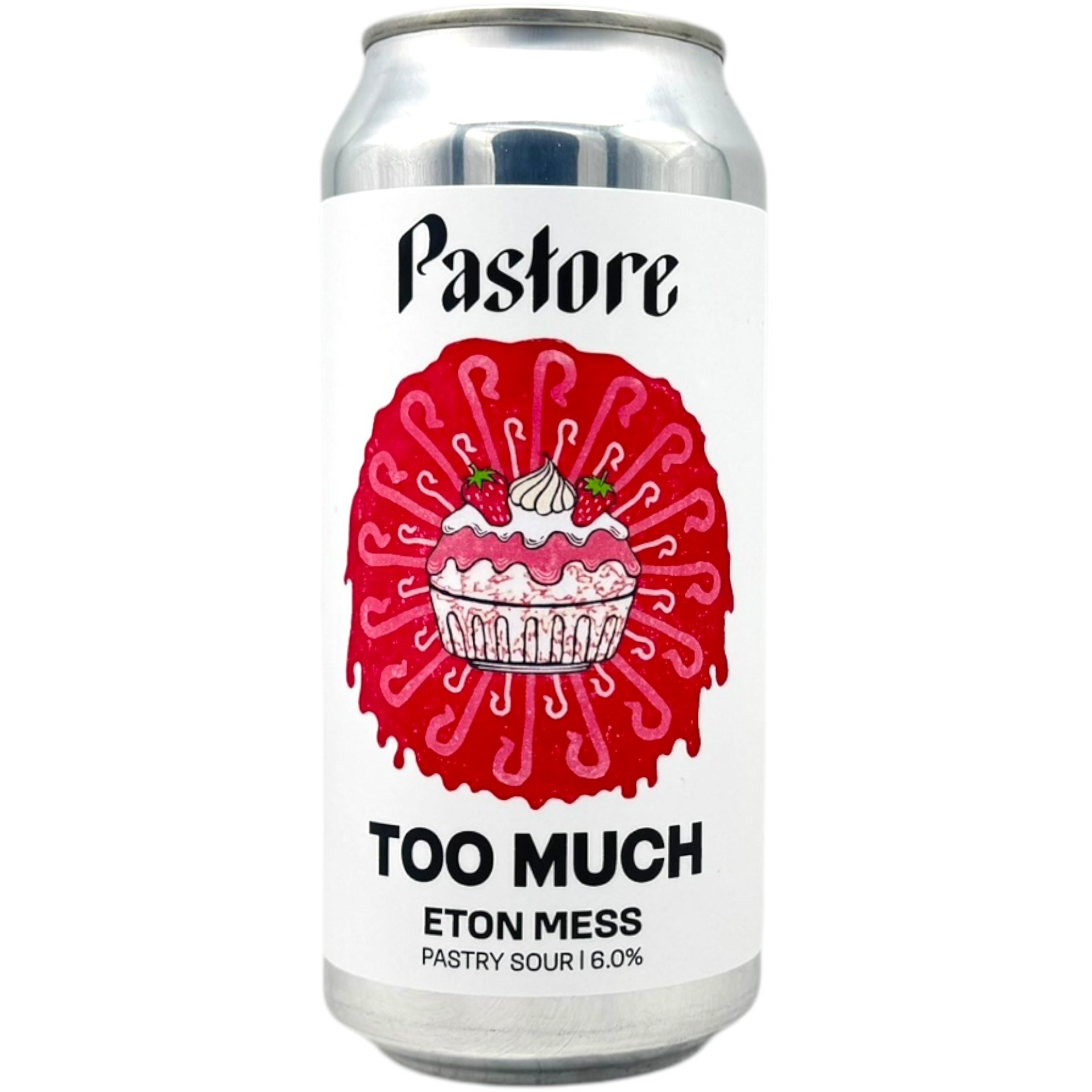 Pastore Too Much Eton Mess by Pastore Brewing and Blending, beer label