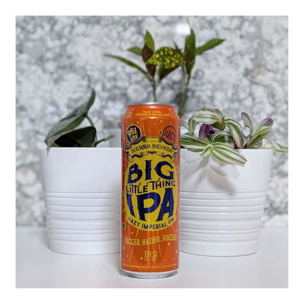 Big Little Thing Hazy Imperial IPA by Sierra Nevada Brewing Co., beer label
