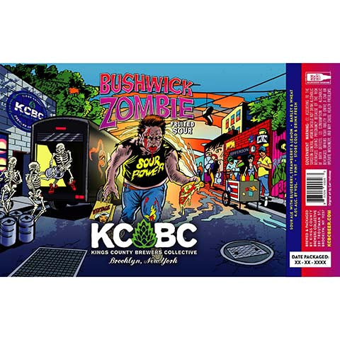 Kings County Brewers Collective Bushwick Zombie Fruited Sour by Kings County Brewers Collective, beer label