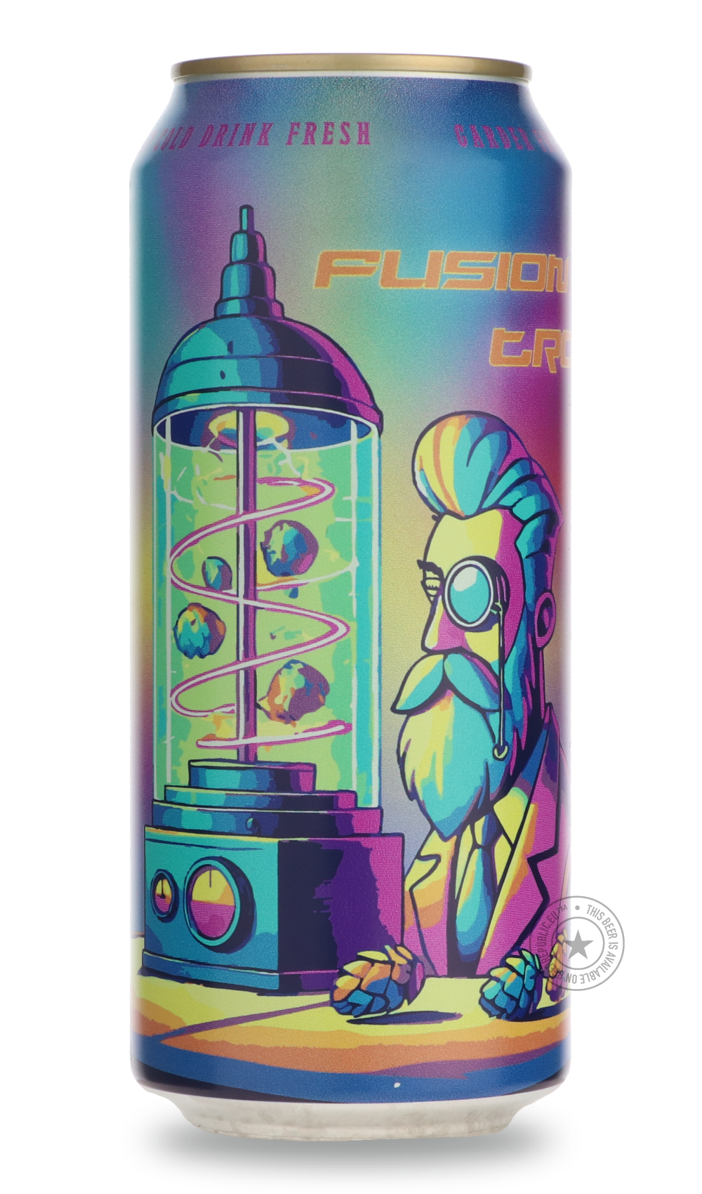 Fusion Tropicale by Brewskey, beer label