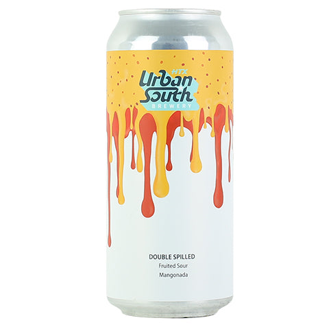 Urban South Double Spilled Fruited Sour Mangonada by Urban South Brewery, beer label