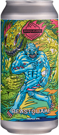Beastquake by Basqueland Brewing Company, beer label
