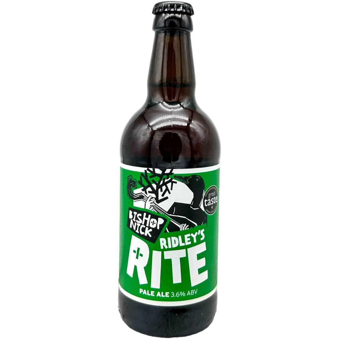 Bishop Nick Ridley's Rite by Bishop Nick, beer label
