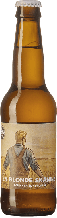 En blonde skåning by Pax Brygghus, beer label
